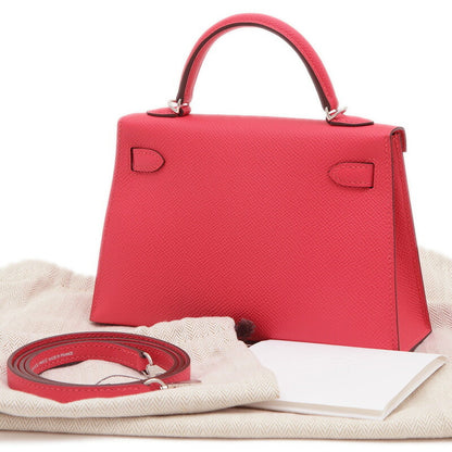 Hermès Pink Leather Kelly Mini