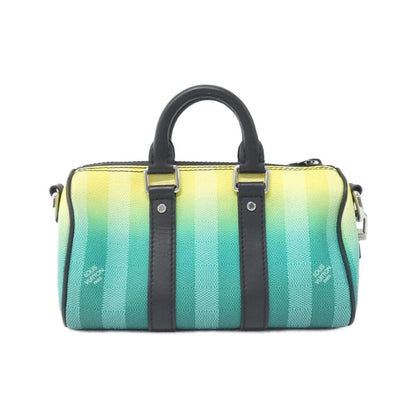 Louis Vuitton Green Canvas Keepall Xs