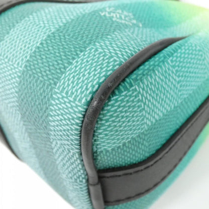 Louis Vuitton Green Canvas Keepall Xs