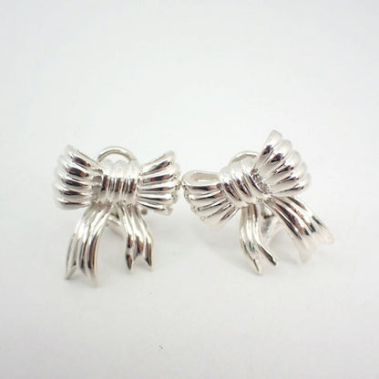 Chanel Silver Metal Logo Cc