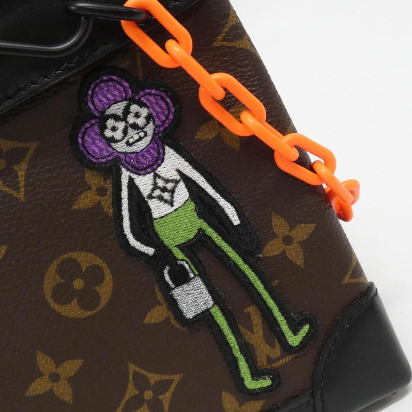 Louis Vuitton Brown Canvas Steamer