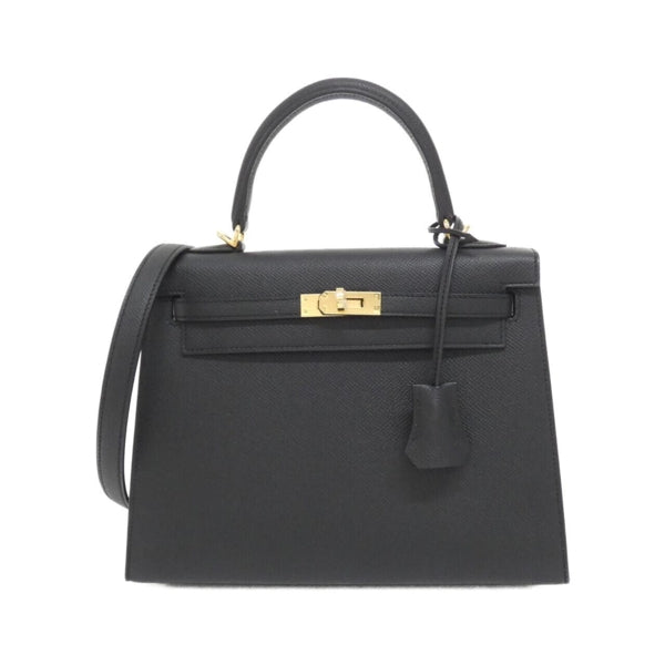 Hermès Gray Leather Birkin 25