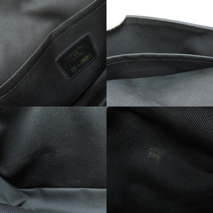 Louis Vuitton Gray Leather Messenger
