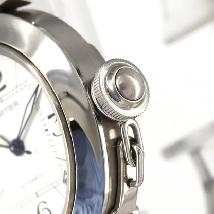 Cartier White Steel Pasha C