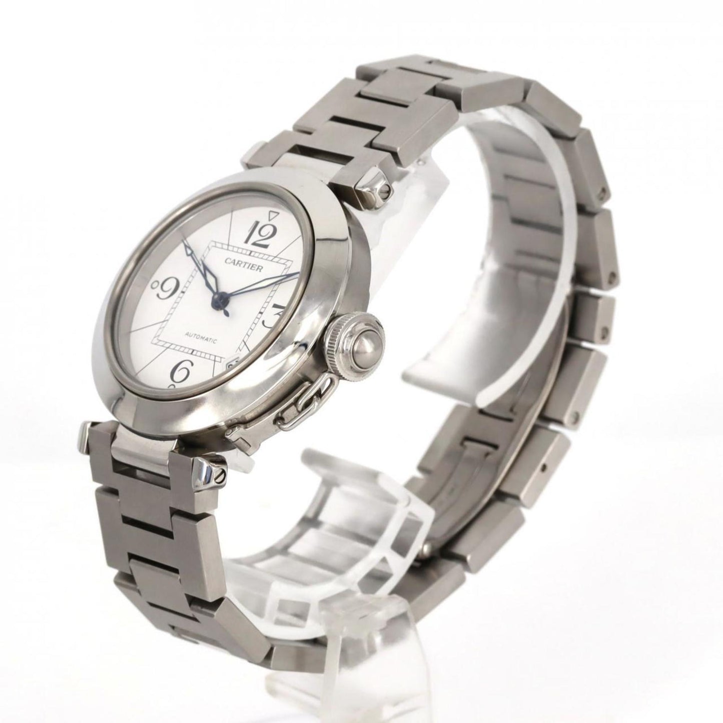 Cartier White Steel Pasha C