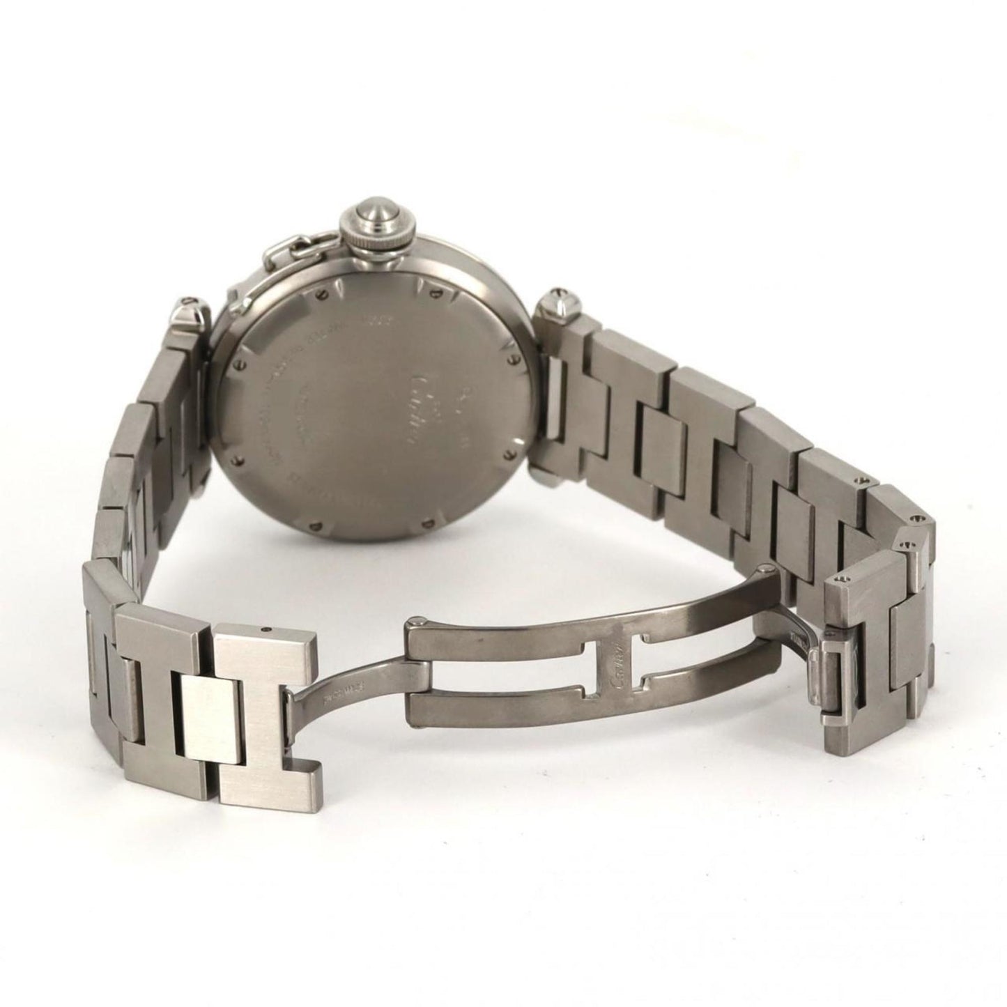 Cartier White Steel Pasha C