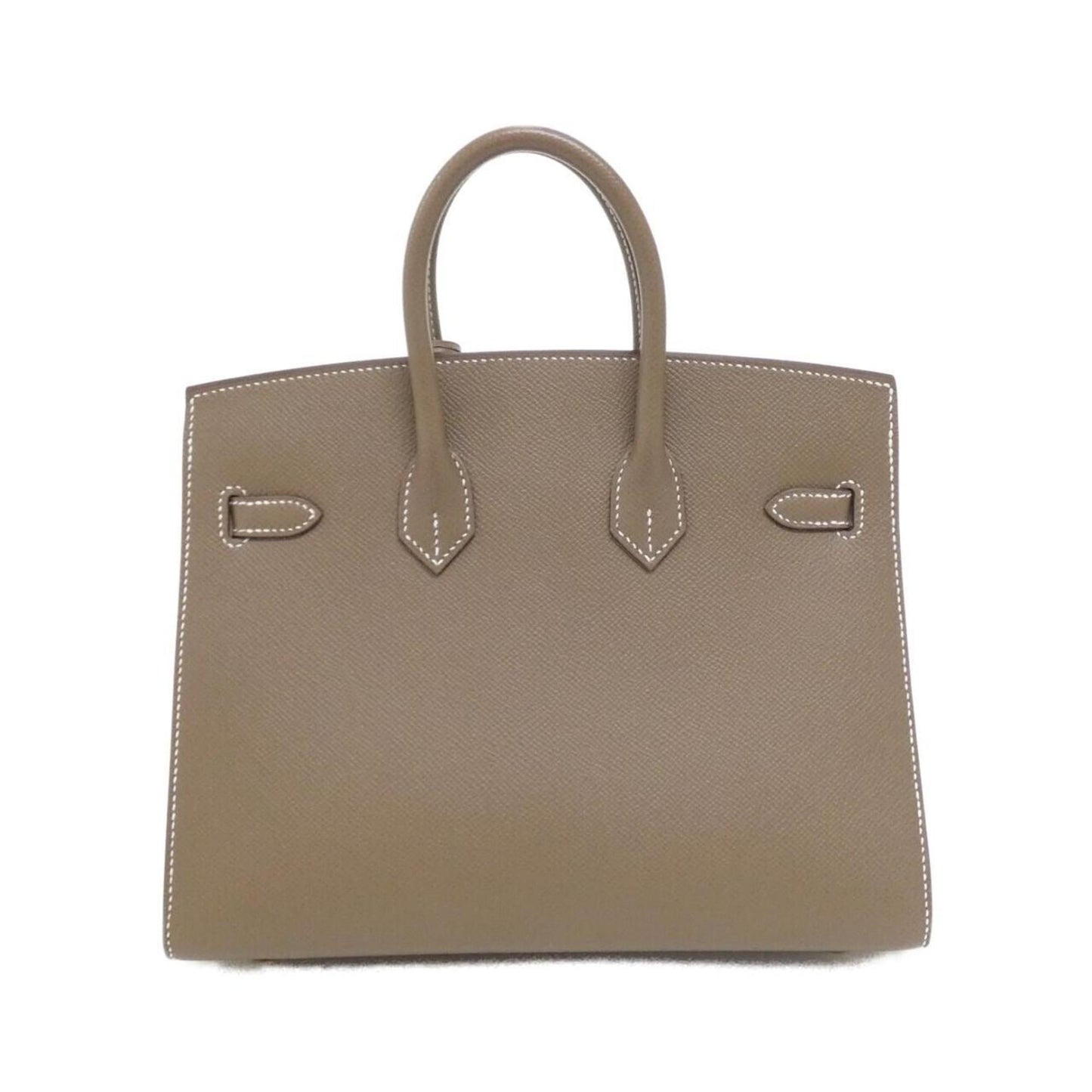 Hermès Gray Leather Birkin 25