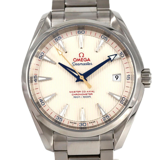 Omega Silver Steel Aqua Terra