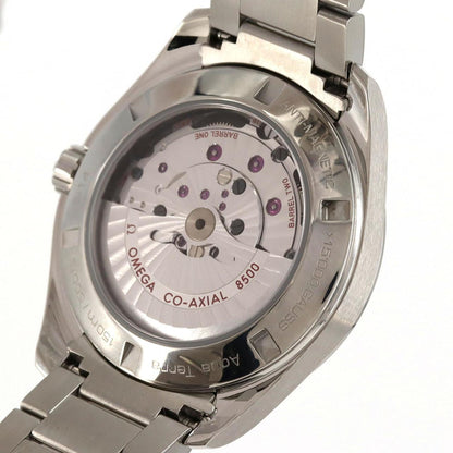 Omega Silver Steel Aqua Terra