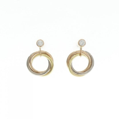 Chanel Gold Gold Plated Earring
