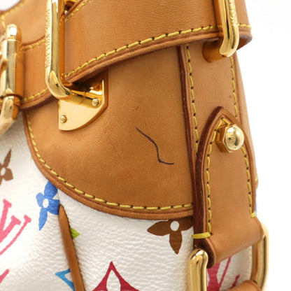 Louis Vuitton White Canvas Greta
