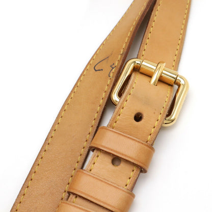 Louis Vuitton White Canvas Greta