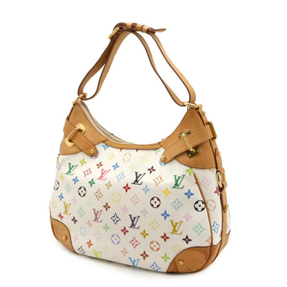Louis Vuitton White Canvas Greta