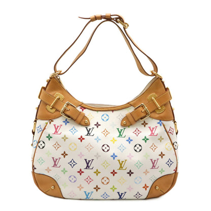 Louis Vuitton White Canvas Greta