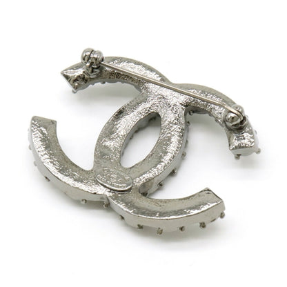 Chanel Black Gold Plated Brooch