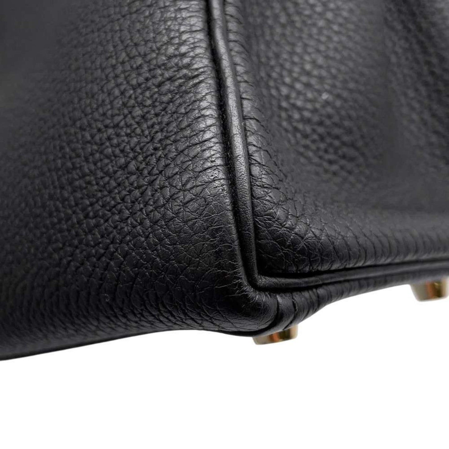 Hermès Black Leather Kelly 28