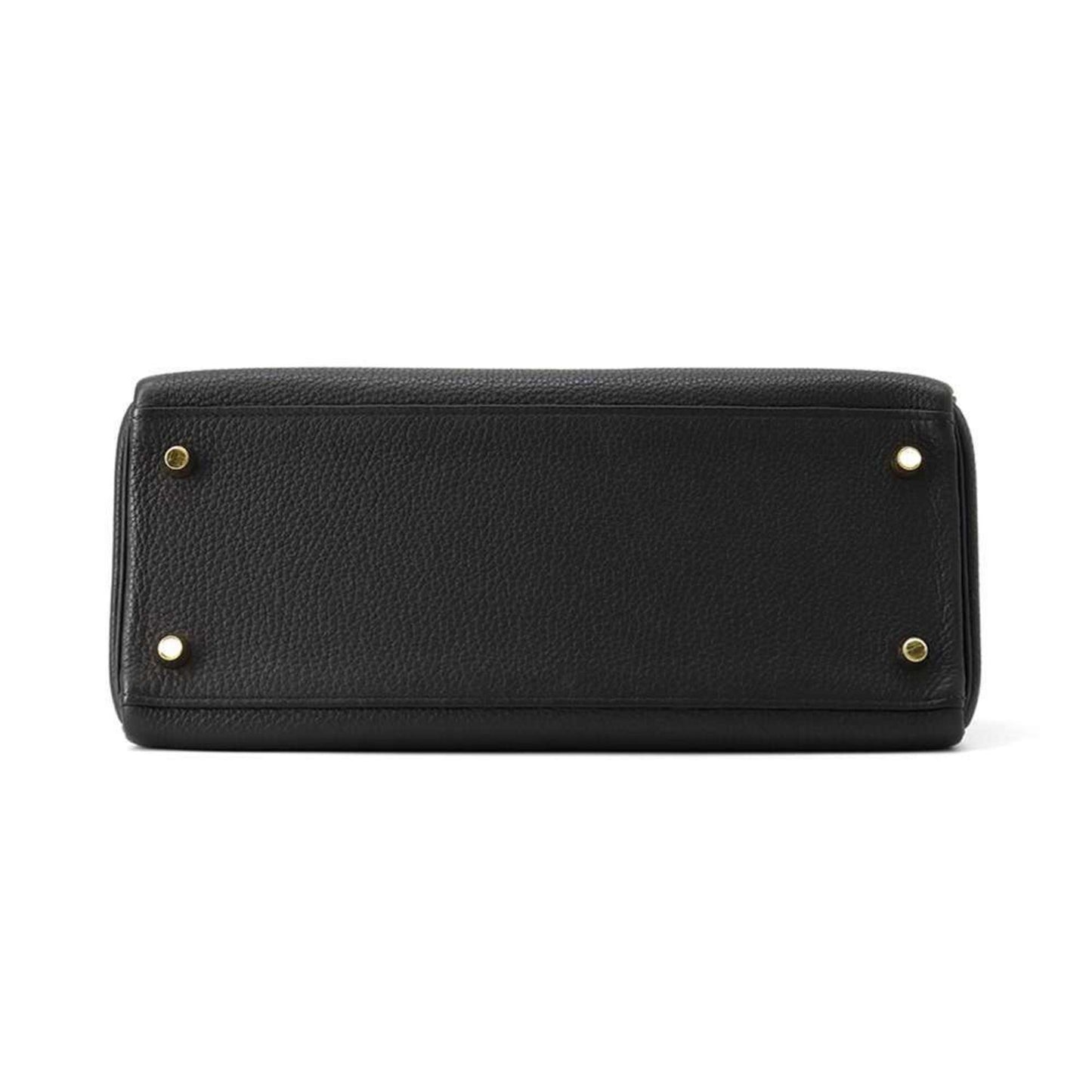 Hermès Black Leather Kelly 28