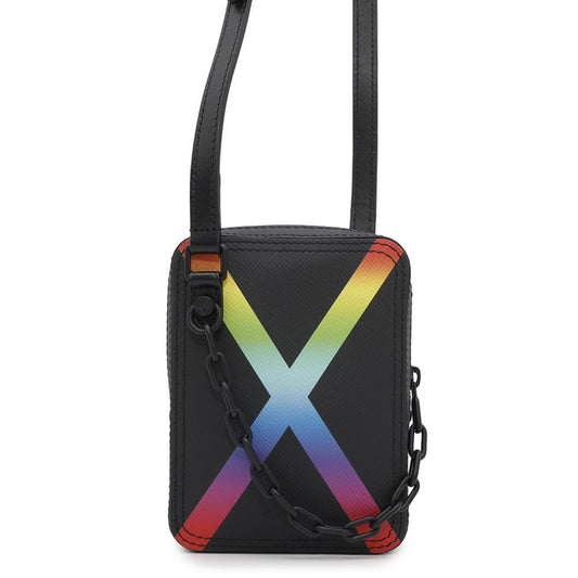Louis Vuitton Black Leather Danube