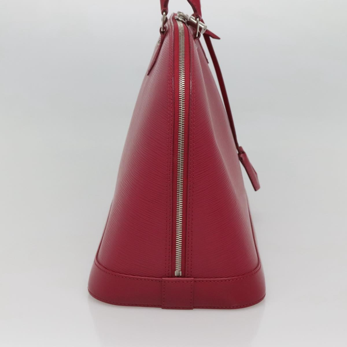 Louis Vuitton Pink Leather Alma