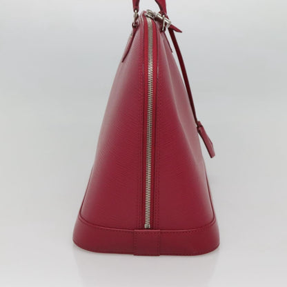 Louis Vuitton Pink Leather Alma