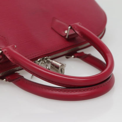 Louis Vuitton Pink Leather Alma