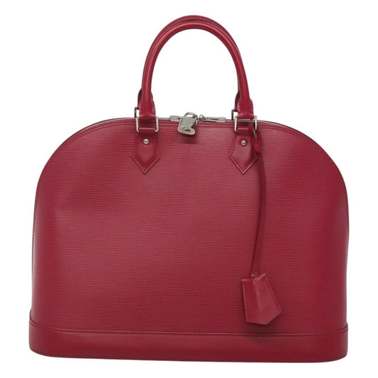 Louis Vuitton Pink Leather Alma