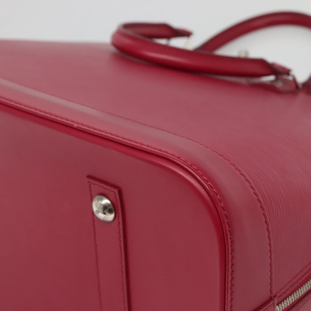 Louis Vuitton Pink Leather Alma