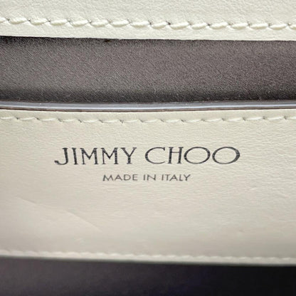 Jimmy Choo White Leather Shoulder