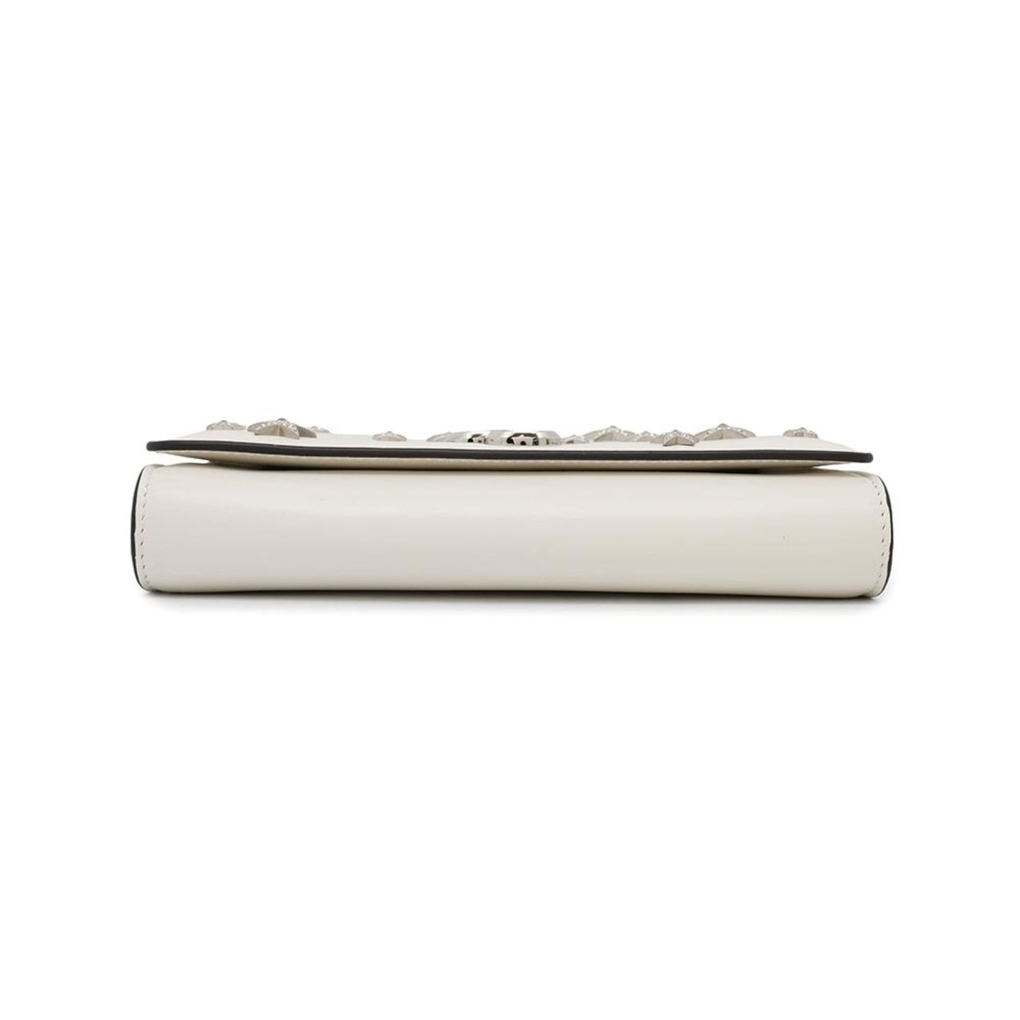 Jimmy Choo White Leather Shoulder