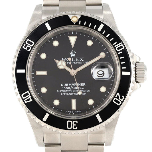 Rolex Black Steel Submariner