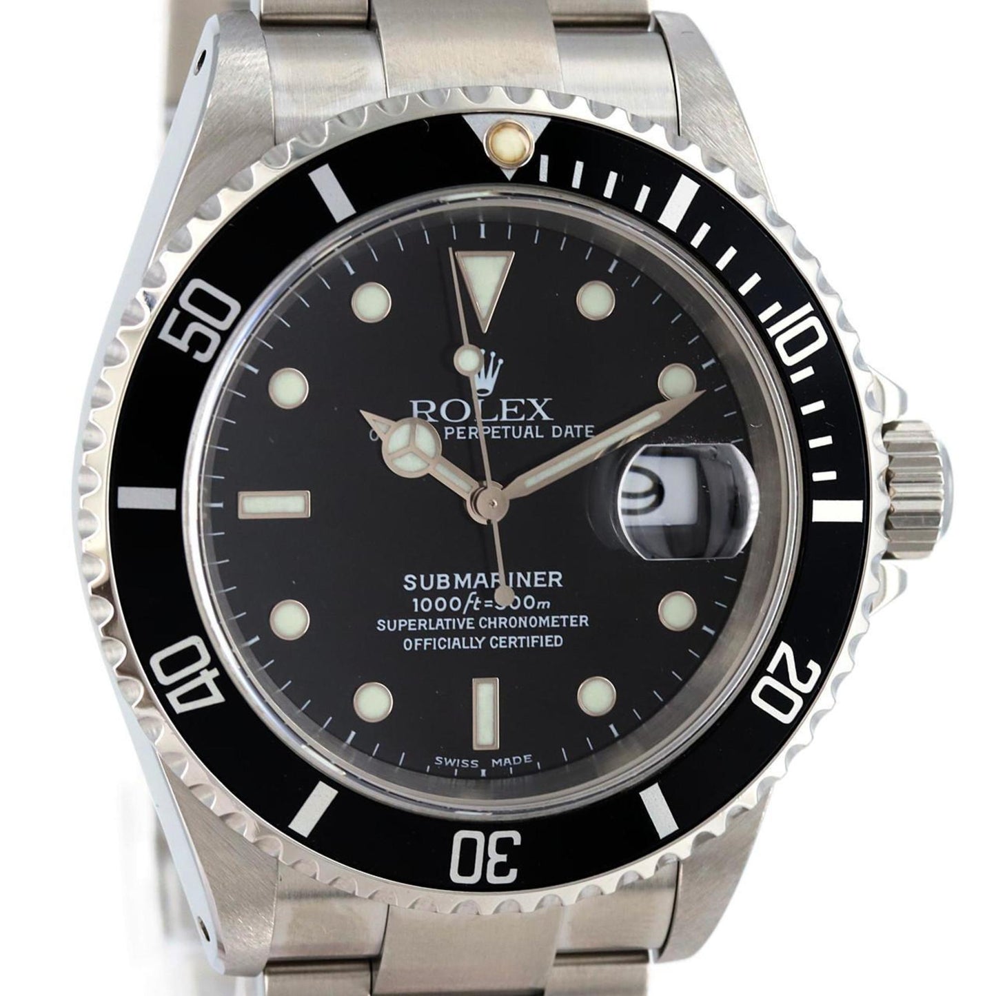 Rolex Black Steel Submariner
