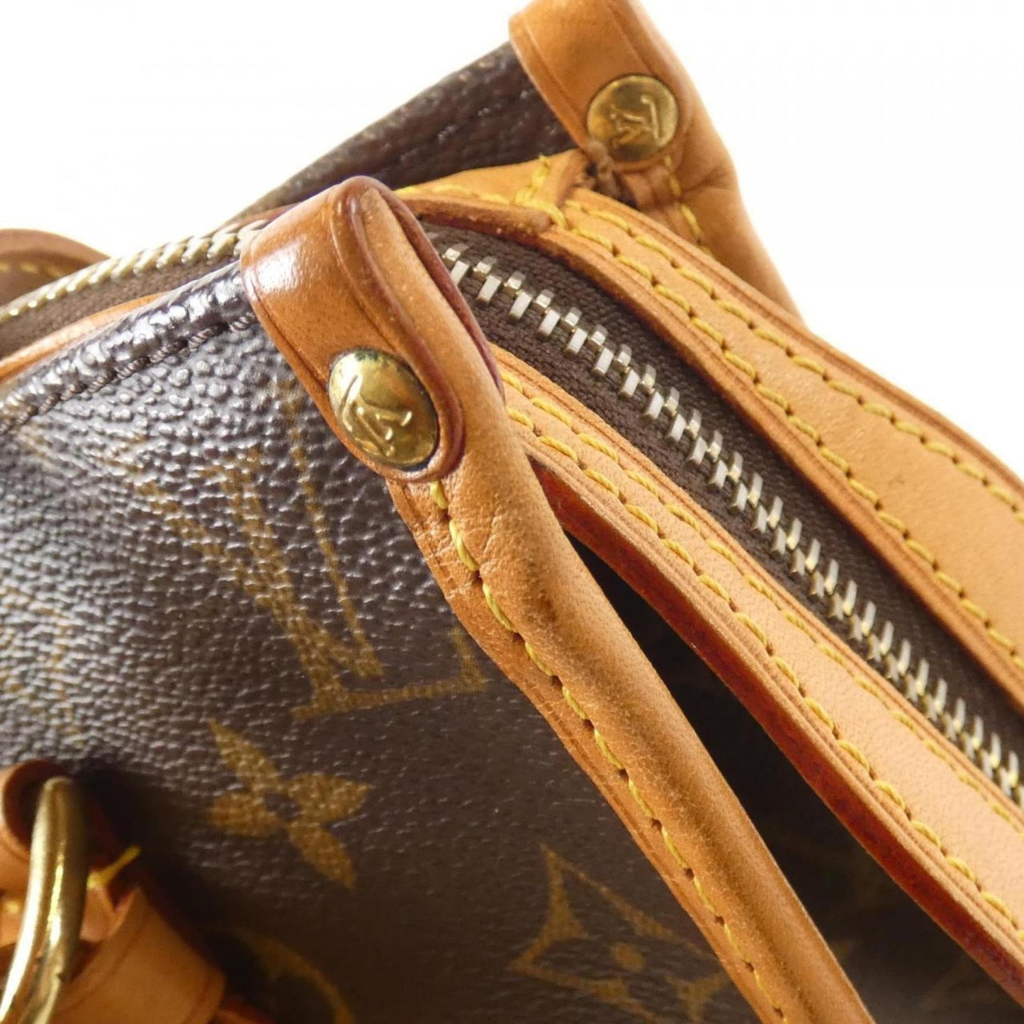 Louis Vuitton Brown Canvas Popincourt