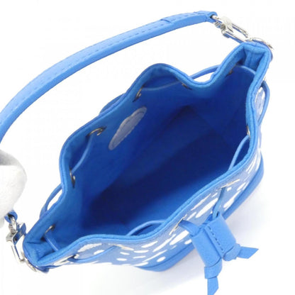 Louis Vuitton Blue Leather Nano Noé