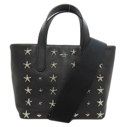 Jimmy Choo Black Leather Pimlico