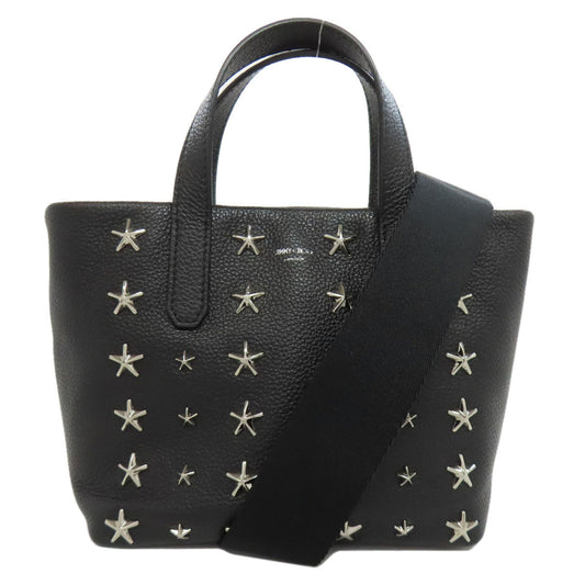 Jimmy Choo Black Leather Pimlico