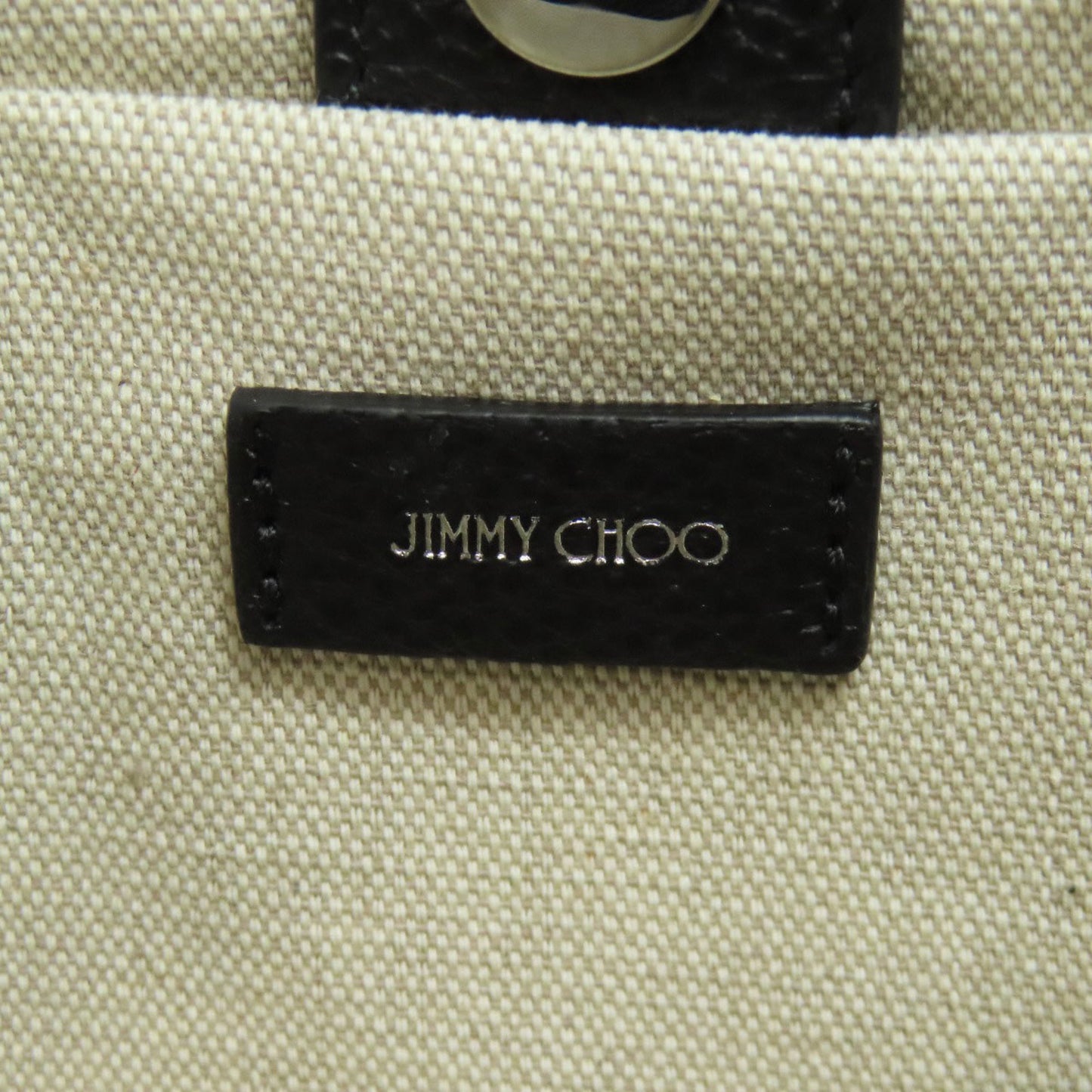 Jimmy Choo Black Leather Pimlico