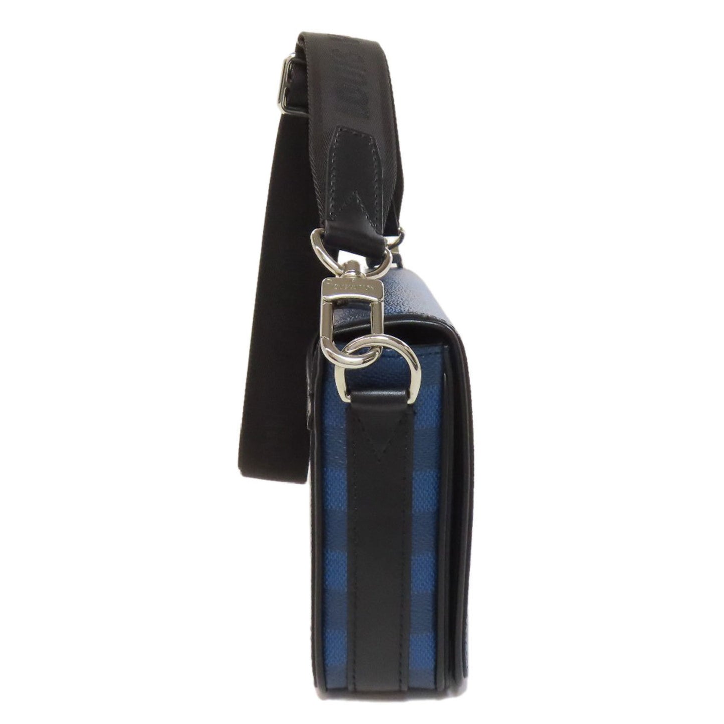 Louis Vuitton Blue Canvas Messenger