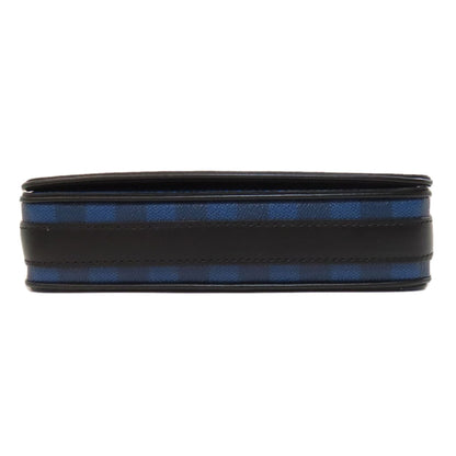 Louis Vuitton Blue Canvas Messenger