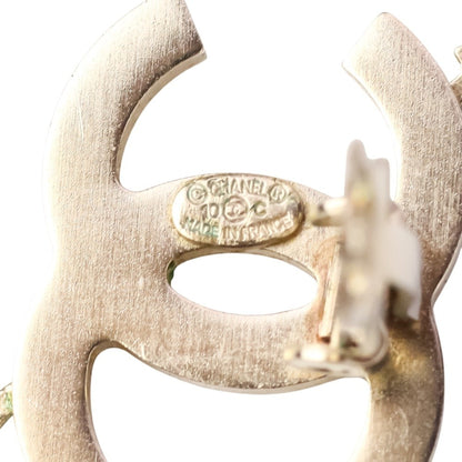 Chanel Gold Gold Plated Coco Mark