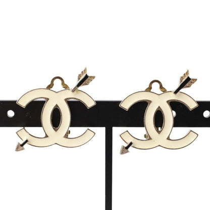 Chanel Gold Gold Plated Earring