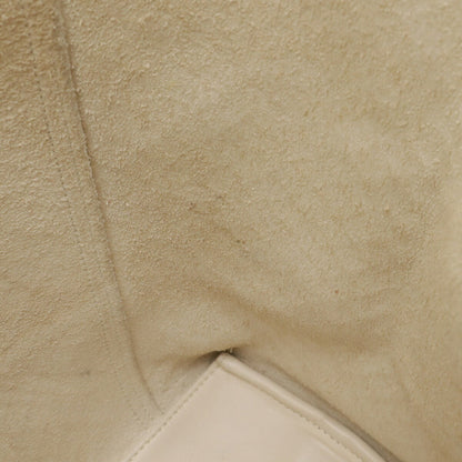 Bottega Veneta White Leather Intreccio Mirage