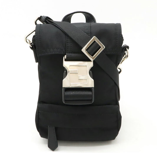 Fendi Black Nylon Fendiness