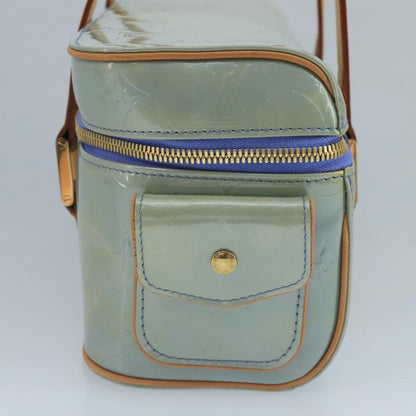 Louis Vuitton Purple Patent Leather Handbag
