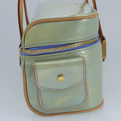 Louis Vuitton Purple Patent Leather Handbag