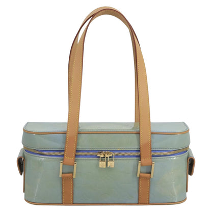 Louis Vuitton Purple Patent Leather Handbag