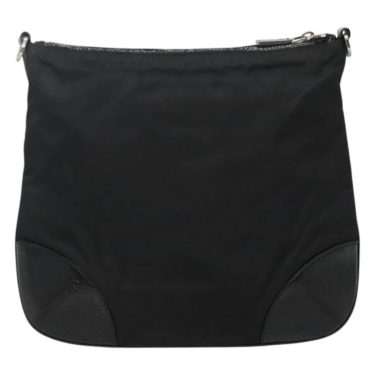 Prada Black Synthetic Tessuto