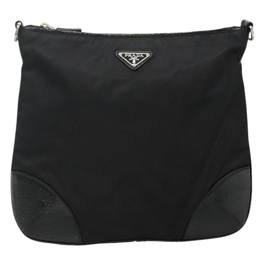 Prada Black Synthetic Tessuto