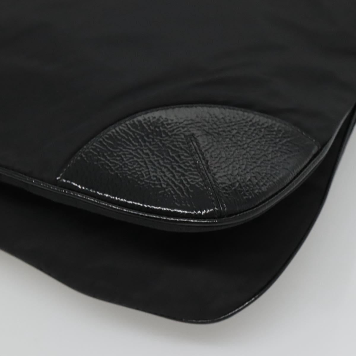 Prada Black Synthetic Tessuto
