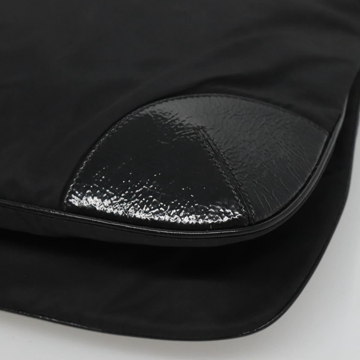 Prada Black Synthetic Tessuto