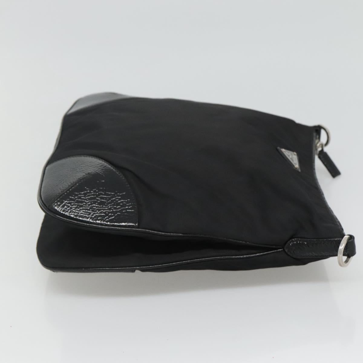 Prada Black Synthetic Tessuto